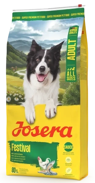 Сухий корм Josera Festival для собак с лососем, 12.5 кг - Фото 1 Сухий корм Josera Festival для собак с лососем, 12.5 кг - зображення 1
