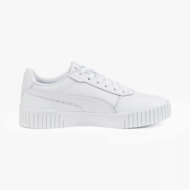 Кеди Puma Carina 2.0 White/White/Silver 7/37.5/24см - Фото 2 Кеди Puma Carina 2.0 White/White/Silver 7/37.5/24см - изображение 2