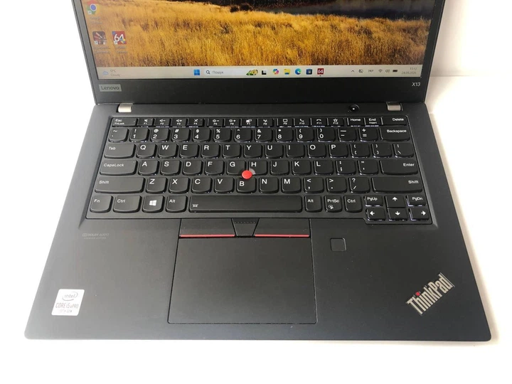 Ноутбук Lenovo ThinkPad X13 Gen 1 (i5-10210U / 16GB / SSD 256GB / 1920x1080 IPS Touch) б/в - Фото 3 Ноутбук Lenovo ThinkPad X13 Gen 1 (i5-10210U / 16GB / SSD 256GB / 1920x1080 IPS Touch) б/в - зображення 3