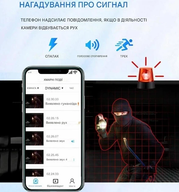 Мини Wi-Fi камера X6 1080P с ночным видением, датчиком движения, 120°, аккумуляторная камера видеонаблюдения - изображение 7