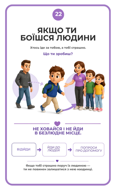 Развивающие карточки «Безопасность тела» для детей NeiroKidua - личные границы, безопасное поведение и взросление - 50 двусторонних карточек, 4-12 лет (NK-SAFETY50) - изображение 6