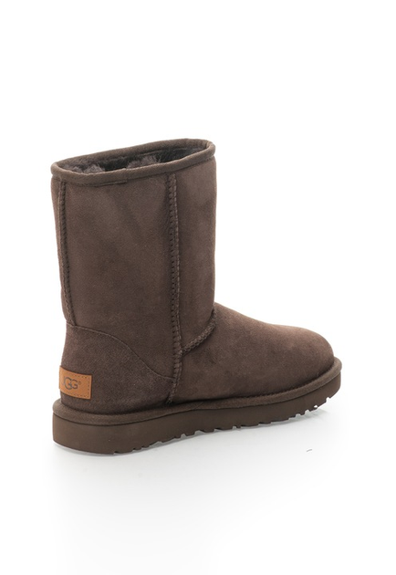Жіночі уггі Замшеві Середні коричневі UGG Classic Short Boot Chocolate (41, коричневий) - Фото 3 Жіночі уггі Замшеві Середні коричневі UGG Classic Short Boot Chocolate (41, коричневий) - изображение 3