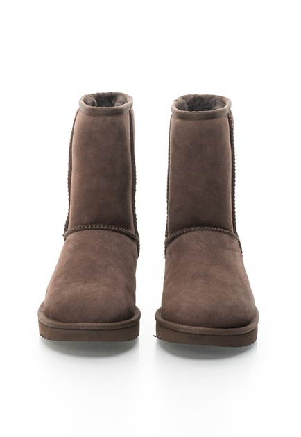 Жіночі уггі Замшеві Середні коричневі UGG Classic Short Boot Chocolate (41, коричневий) - Фото 4 Жіночі уггі Замшеві Середні коричневі UGG Classic Short Boot Chocolate (41, коричневий) - изображение 4