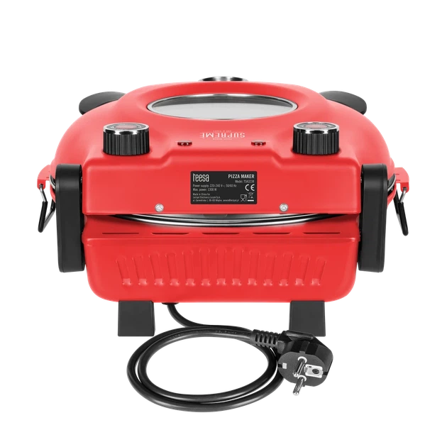 Піч для піци Teesa Supreme+ 1200W 32см з вікном (TSA3238) - Фото 5 Піч для піци Teesa Supreme+ 1200W 32см з вікном (TSA3238) - зображення 5