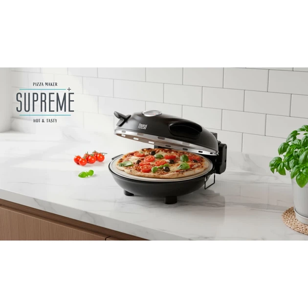 Печь для пиццы Teesa Supreme 1200W 32см с окном (TSA3231) - Фото 14 Печь для пиццы Teesa Supreme 1200W 32см с окном (TSA3231) - изображение 14