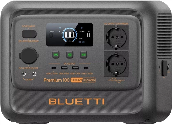 Зарядна станція BLUETTI Premium 100 V2 - зображення 2