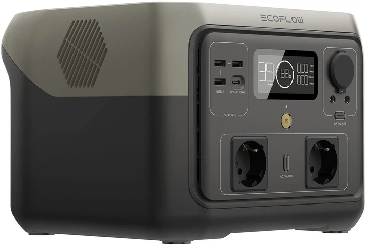 Зарядная станция EcoFlow RIVER 2 Max (ZMR610-B-EU) - Фото 3 Зарядная станция EcoFlow RIVER 2 Max (ZMR610-B-EU) - изображение 3