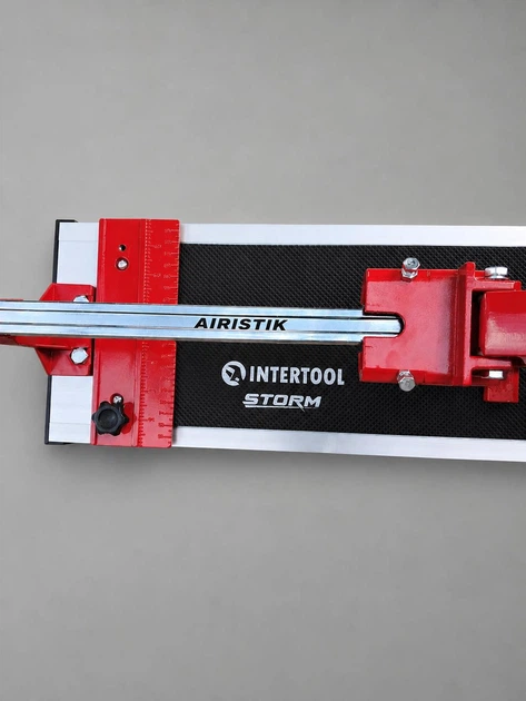 Плиткорез монорельсовый INTERTOOL STORM 600 мм на подшипниках алюминиевая станина - Фото 8 Плиткорез монорельсовый INTERTOOL STORM 600 мм на подшипниках алюминиевая станина - изображение 8