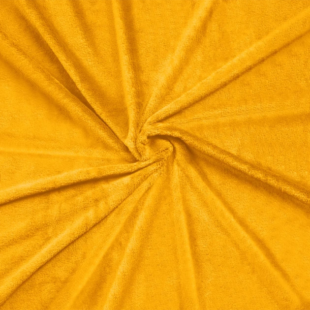 Ковдра флісова 150x200 см Teesa TSA8901-3 Yellow (5901890070140) - Фото 3 Ковдра флісова 150x200 см Teesa TSA8901-3 Yellow (5901890070140) - зображення 3