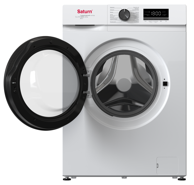 Стиральная машина узкая Saturn ST-WM0612WB - изображение 2