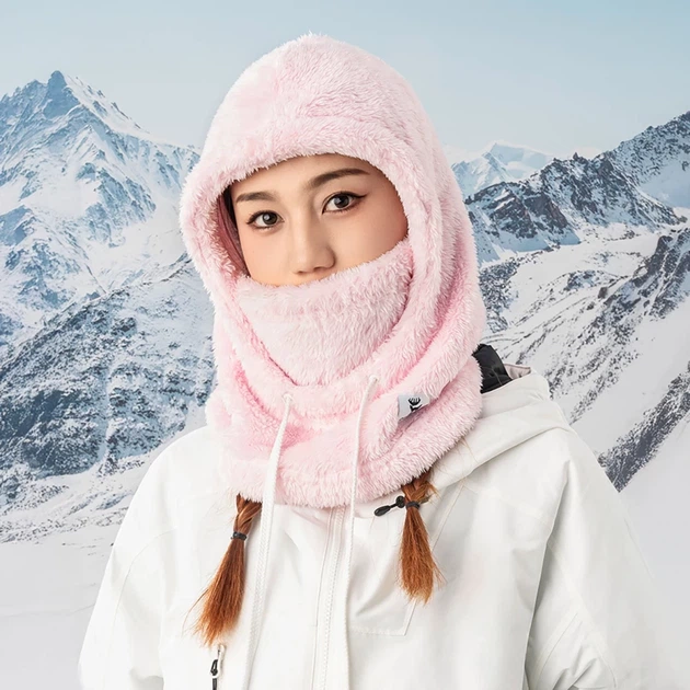 Балаклава лижна Qunature Arctic Velvet M Pink (9792179597115) - Фото 3 Балаклава лижна Qunature Arctic Velvet M Pink (9792179597115) - зображення 3