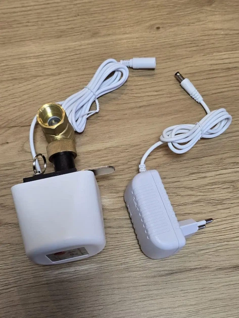 Умный Zigbee кран для воды 1/2″ DN15 с электроприводом, управление Tuya Smart / Smart Life, Белый - изображение 7