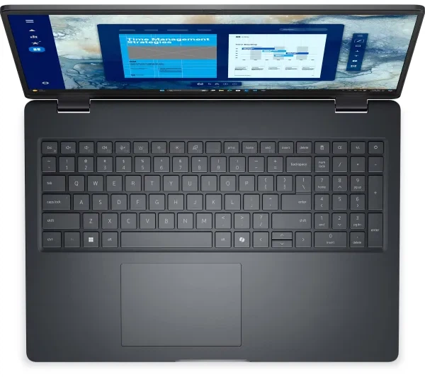 Ноутбук бізнесовий Dell Pro 16 PC16250 16" Core 5 220U 16GB RAM 512GB Диск SSD Win11 Pro Чорний Функції ШІ - Фото 4 Ноутбук бізнесовий Dell Pro 16 PC16250 16" Core 5 220U 16GB RAM 512GB Диск SSD Win11 Pro Чорний Функції ШІ - зображення 4