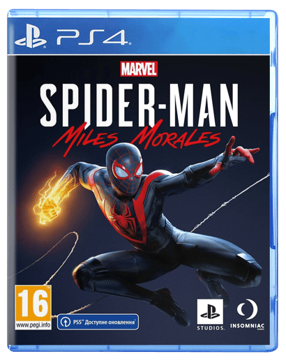 Игра Sony PlayStation 4 Marvel's Spider-Man: Miles Morales Русская Озвучка Б/У - Фото 1 Игра Sony PlayStation 4 Marvel's Spider-Man: Miles Morales Русская Озвучка Б/У - изображение 1