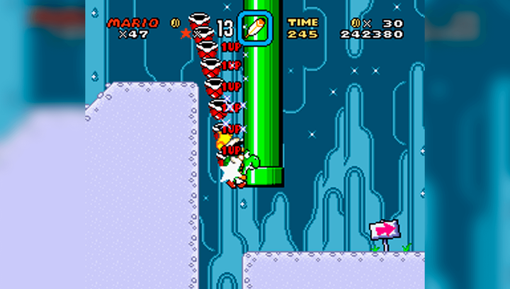 Игра Nintendo SNES Super Mario World Europe Английская Версия Без Мануала Б/У - изображение 6