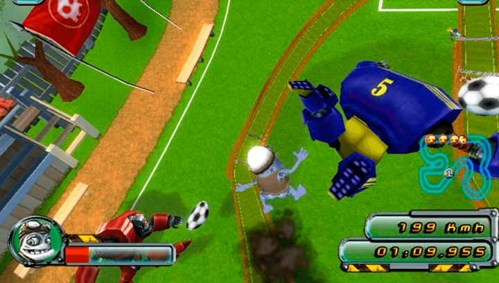 Гра Sony PlayStation 2 Crazy Frog Racer 2 Europe Англійська Версія Б/У - зображення 3