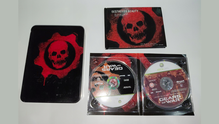 Гра Microsoft Xbox 360 Gears of War SteelBook Edition Англійська Версія DVD 2шт Б/У - зображення 3