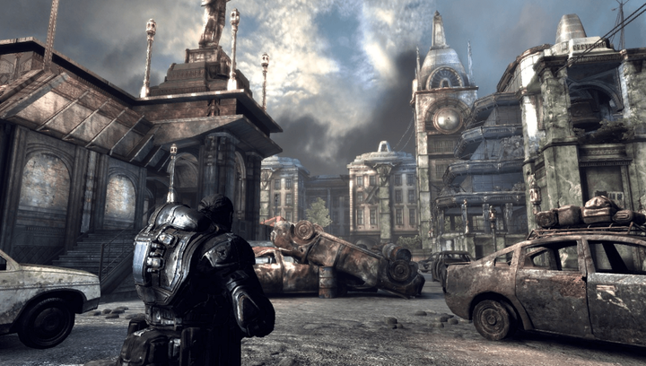 Гра Microsoft Xbox 360 Gears of War SteelBook Edition Англійська Версія DVD 2шт Б/У - зображення 5