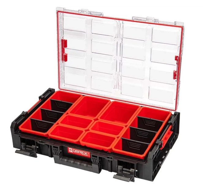 Ящик органайзер Qbrick System Organizer XL ORGQXLCZAPG002 582 х 387 х 131 мм (5901238251262) - Фото 2 Ящик органайзер Qbrick System Organizer XL ORGQXLCZAPG002 582 х 387 х 131 мм (5901238251262) - изображение 2