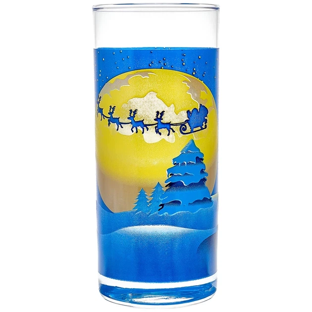 Стакан для воды Uniglass Classico Christmas Moon 270 мл (91206/D289) - изображение 2