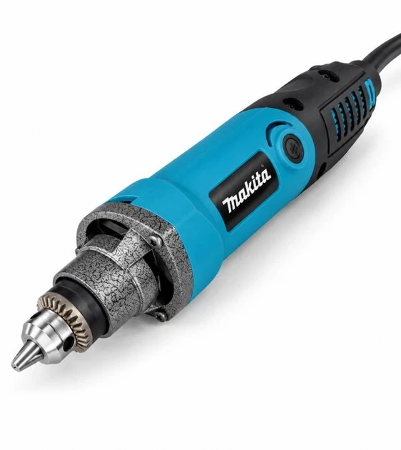 Гравер Makita 600 Вт Патрон ключевой 1.5–6.5 мм диапазон оборотов 12000–27000 об/мин Кейс 50 насадок - изображение 7