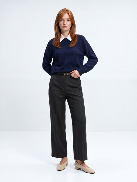Свитер Dilvin 10817 ONE SIZE темно-синий (2000000170169) - Фото 4 Свитер Dilvin 10817 ONE SIZE темно-синий (2000000170169) - изображение 4