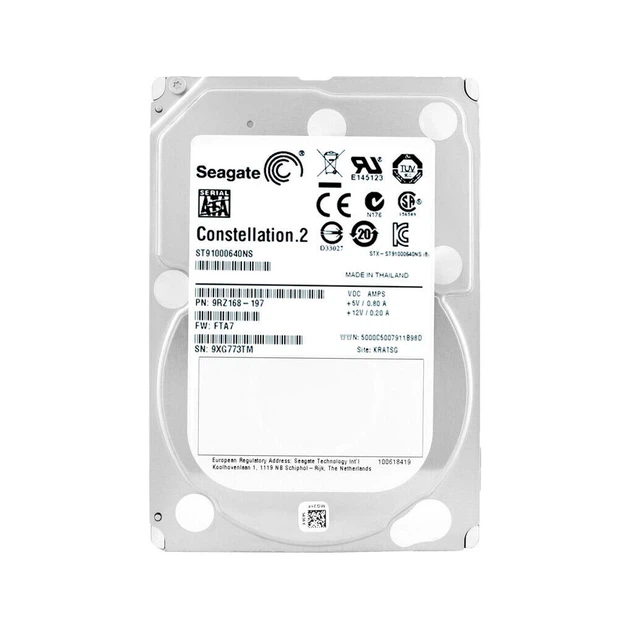 Жорсткий диск 2.5' 1TB +перехідник на 3.5' Dell (# ST91000640NS #) - Фото 2 Жорсткий диск 2.5' 1TB +перехідник на 3.5' Dell (# ST91000640NS #) - изображение 2