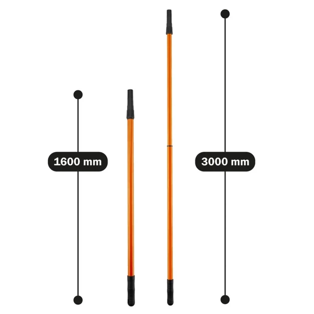Ручка телескопическая 1,6m - 3m "POLAX" 07-003 - изображение 7
