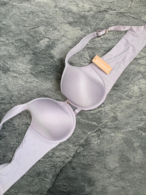 Бюстгальтер з посиленими бретелями Thirdlove Perfect Coverage Bra - 100B - бузковий - изображение 2