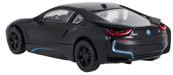 Samochodzik Rastar BMW i8 1:43 Czarny ZAU.58400.CZ (6930751311039) - obraz 5