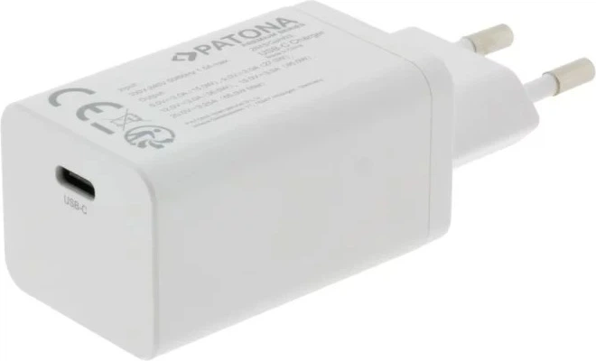 Ładowarka PATONA Premium GaN 65W USB-C White (4055655237260) - Zdjęcie 1 Ładowarka PATONA Premium GaN 65W USB-C White (4055655237260) - obraz 1