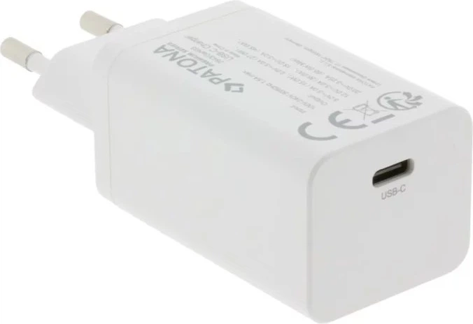 Ładowarka PATONA Premium GaN 65W USB-C White (4055655237260) - Zdjęcie 2 Ładowarka PATONA Premium GaN 65W USB-C White (4055655237260) - obraz 2
