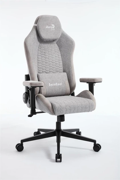 Кресло для геймеров AeroCool CROWN Loft Light Grey (ACGC-2052104.41) - изображение 5