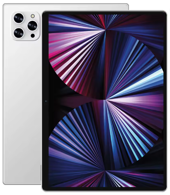 Планшет BDF P50 New 8/512Gb 10.1", 1280x800, IPS, silver + чехол - изображение 2