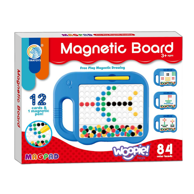 Tablica magnetyczna-mozaika Woopie Montessori MagPad Słonik 6 szt Niebieska (ZES2204326948147) - Zdjęcie 4 Tablica magnetyczna-mozaika Woopie Montessori MagPad Słonik 6 szt Niebieska (ZES2204326948147) - obraz 4