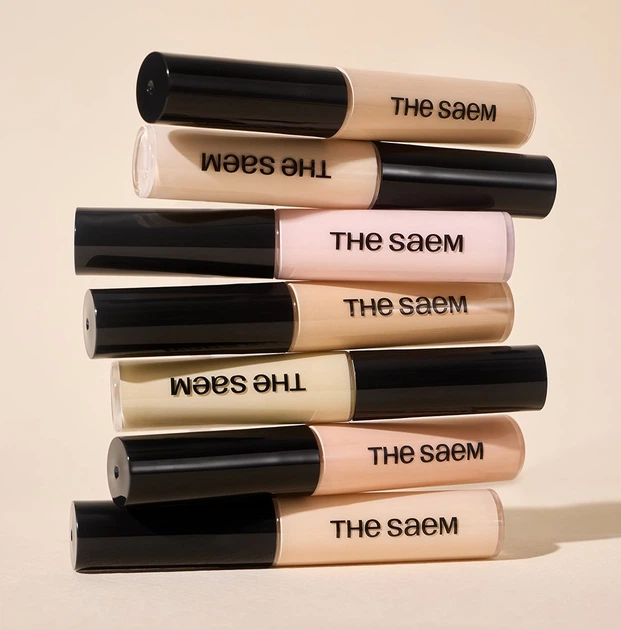 Консилер для вишуканий The Saem Cover Perfection Tip Concealer Peach Beige 6.5 мл - зображення 7