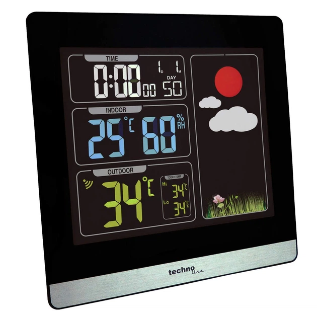 Метеостанція Technoline WS6448 Black (WS6448) - зображення 3