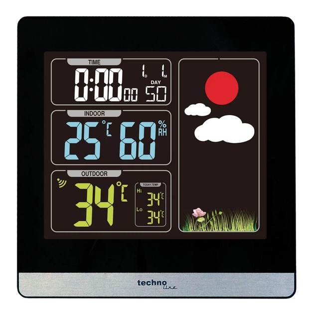 Метеостанція Technoline WS6448 Black (WS6448) - зображення 5