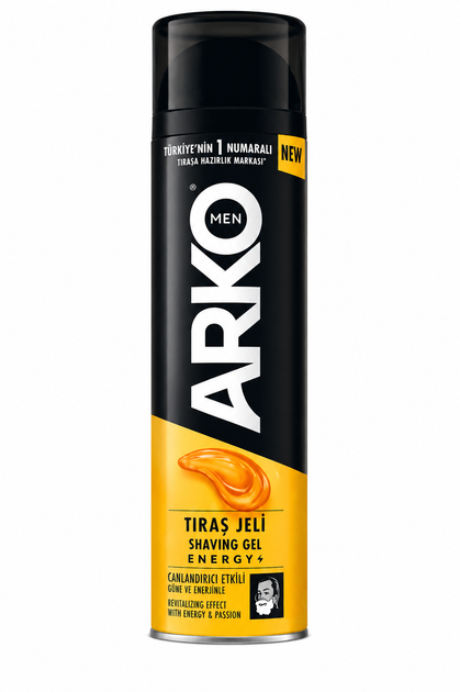 Гель для бритья ARKO Men Energy+, 200 мл - Фото 1 Гель для бритья ARKO Men Energy+, 200 мл - изображение 1