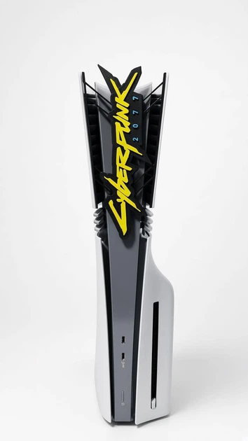 Накладная декор-вставка Cyberpunk 2077 для PlayStation 5 (Fat / Slim / Pro) - изображение 2