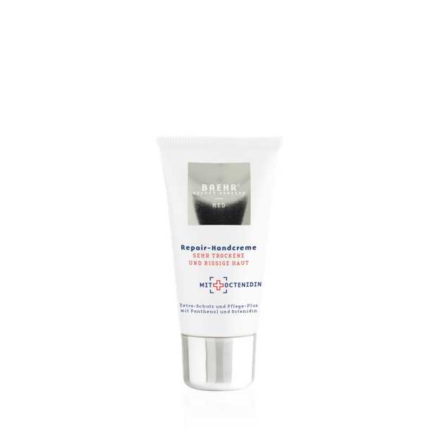 Відновлювальний крем для рук з октенідіном Baehr (REPAIR-HANDCREME), 30 мл - Фото 1 Відновлювальний крем для рук з октенідіном Baehr (REPAIR-HANDCREME), 30 мл - изображение 1