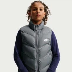 Теплый жилет детский Nike K Nsw Tf Adp Puffer Vest XL рост 164 см Серый HJ2537-084 - изображение 9