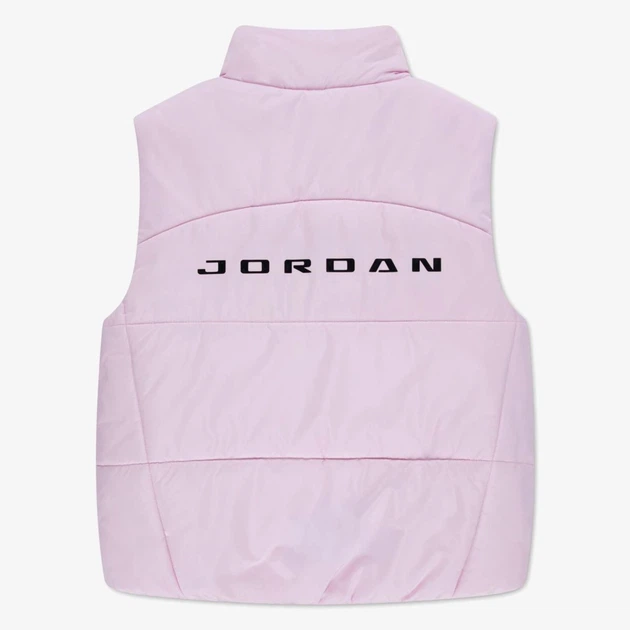 Теплый жилет детский Jordan Puffer Vest S рост 128 см Бежевый 45F966-A9Y - Фото 3 Теплый жилет детский Jordan Puffer Vest S рост 128 см Бежевый 45F966-A9Y - изображение 3