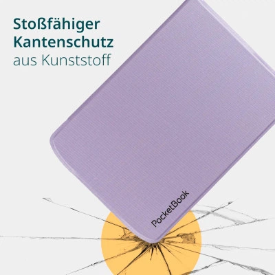 Чохол для електронної книги Pocketbook 619_629_634 Shell-TR Light Purple (SH-TR-634-LPL-WW) - зображення 2