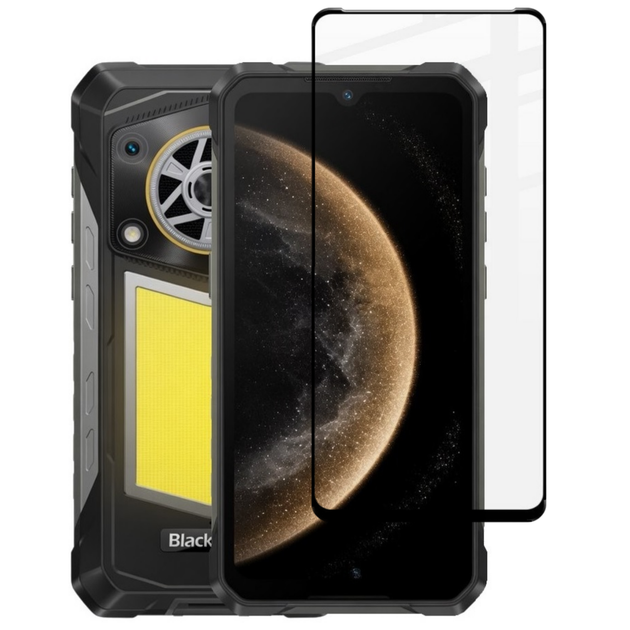 Защитное стекло Fiji Premium для Blackview Rock 5 полная проклейка Anti-Static черный - Фото 1 Защитное стекло Fiji Premium для Blackview Rock 5 полная проклейка Anti-Static черный - изображение 1
