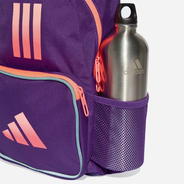 Рюкзак детский спортивный тканевый 8 л Adidas Lk Neon Bp KR1699 Фиолетовый (4068804025779) - изображение 4