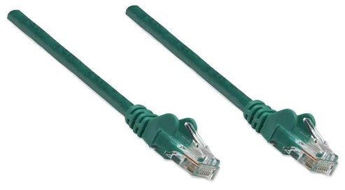 Patchcord Intellinet CAT5e UTP 10 m Zielony (766623325943) - Zdjęcie 2 Patchcord Intellinet CAT5e UTP 10 m Zielony (766623325943) - obraz 2