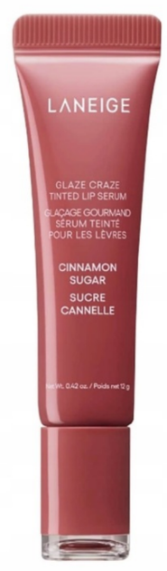 Тінт-сироватка для губ Laneige Glaze Craze Cinnamon Sugar 12 г (8809925170872) - Фото 1 Тінт-сироватка для губ Laneige Glaze Craze Cinnamon Sugar 12 г (8809925170872) - зображення 1