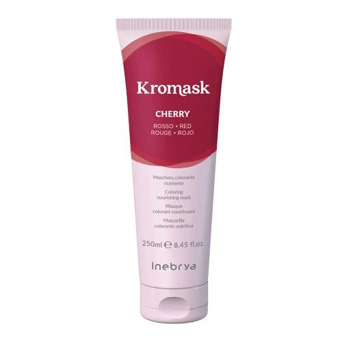 Тонирующая маска для волос Inebrya Kromask, Вишнево-красная, Cherry, 250 мл - Фото 1 Тонирующая маска для волос Inebrya Kromask, Вишнево-красная, Cherry, 250 мл - изображение 1