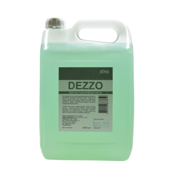 Жидкое мыло с дезинфицирующим эффектом DEZZO 5 л канистра - Фото 1 Жидкое мыло с дезинфицирующим эффектом DEZZO 5 л канистра - изображение 1